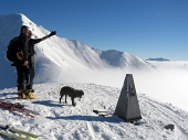 SALITA AL PASSO SAN MARCO con le pelli il 5 gennaio 2011  - FOTOGALLERY